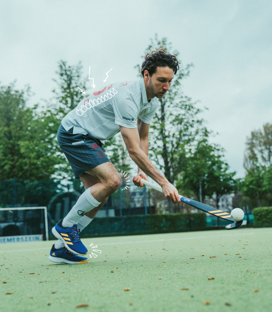 Schmerzen beim Hockey