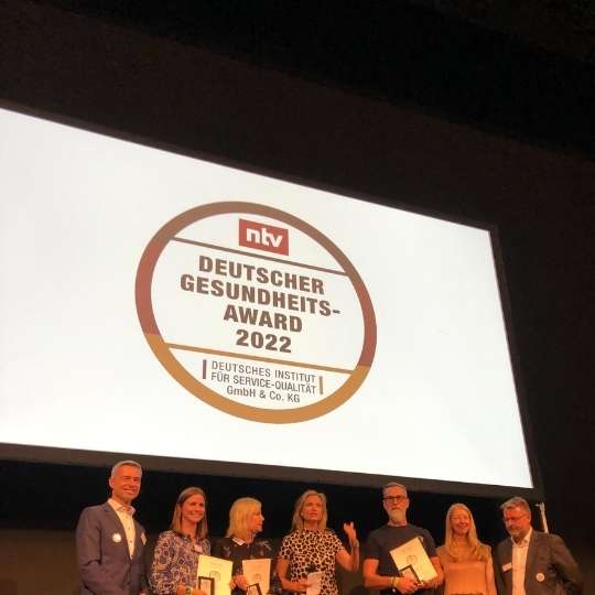 GetSteps hat den Deutschen Gesundheits-Award 2022 erhalten