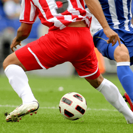 Schmerzen beim Fußball? Das hilft!