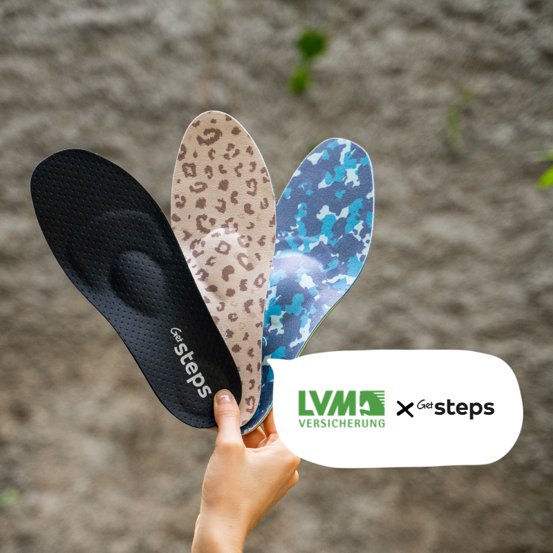 Get steps - Jetzt schmerzfrei <br> durchs Leben gehen!